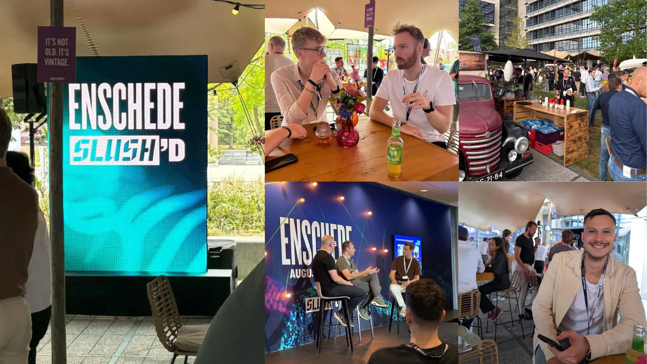 Rückblick: emborado auf der Enschede Slush'D