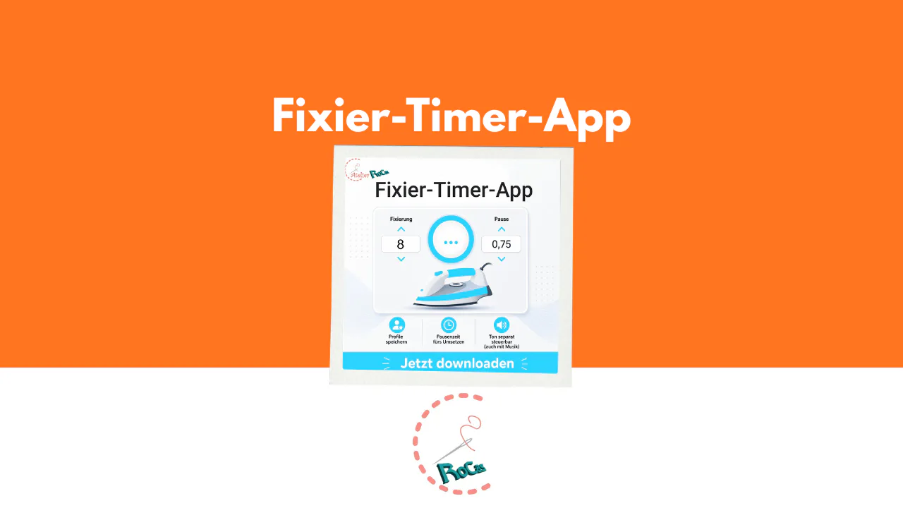 Bügelvlies, Patches und Bügelbilder richtig fixieren: So hilft ein präziser Timer