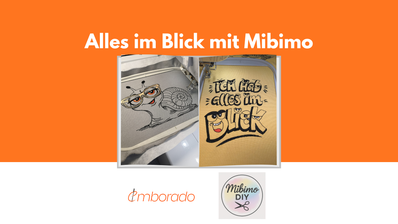 Kostenlose Stickdateien: Alles im Blick von DIY Mibimo