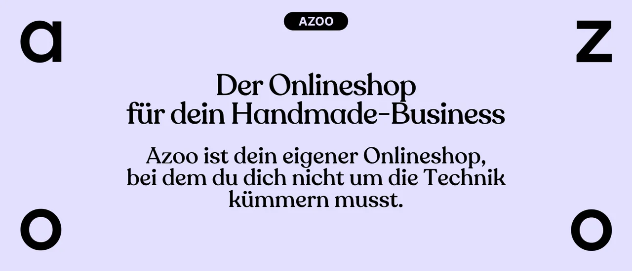 Made with heart – sold online with ease: Your own shop for handmade brands