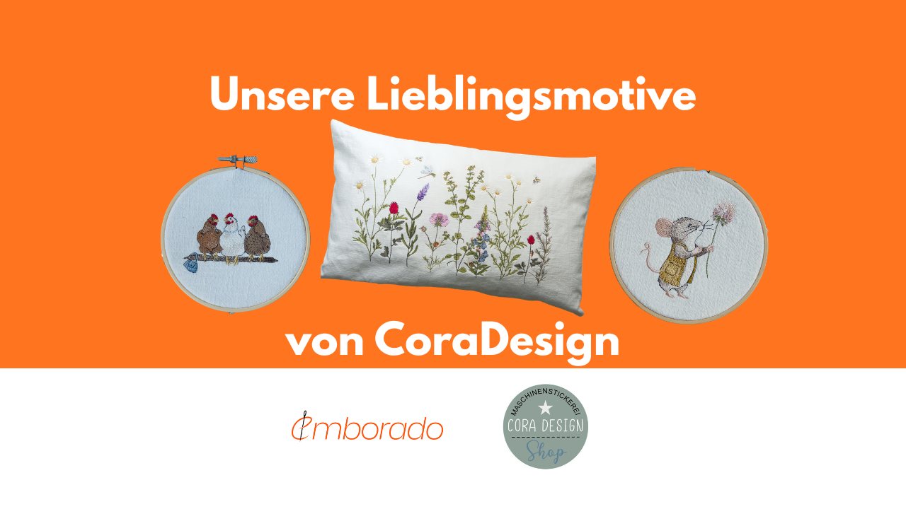 Unsere drei Lieblingsmotive von CoraDesign