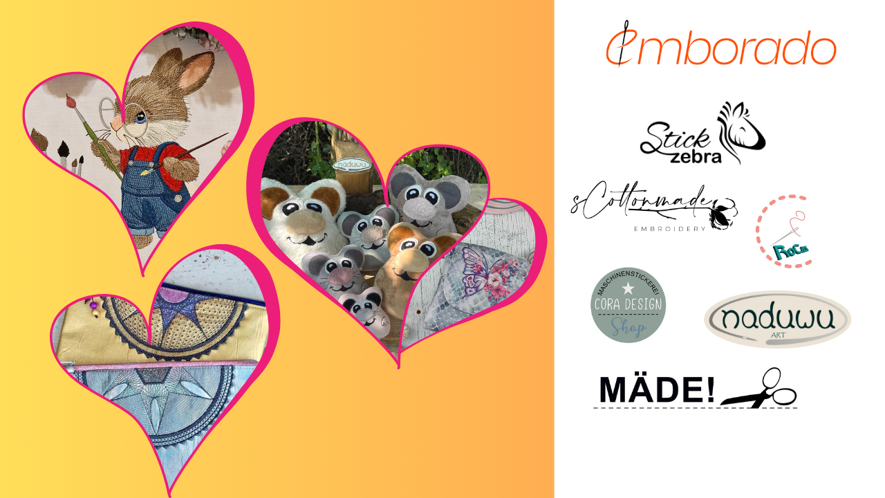 Die schönsten Stickmotive unserer Lieblingsdesigner