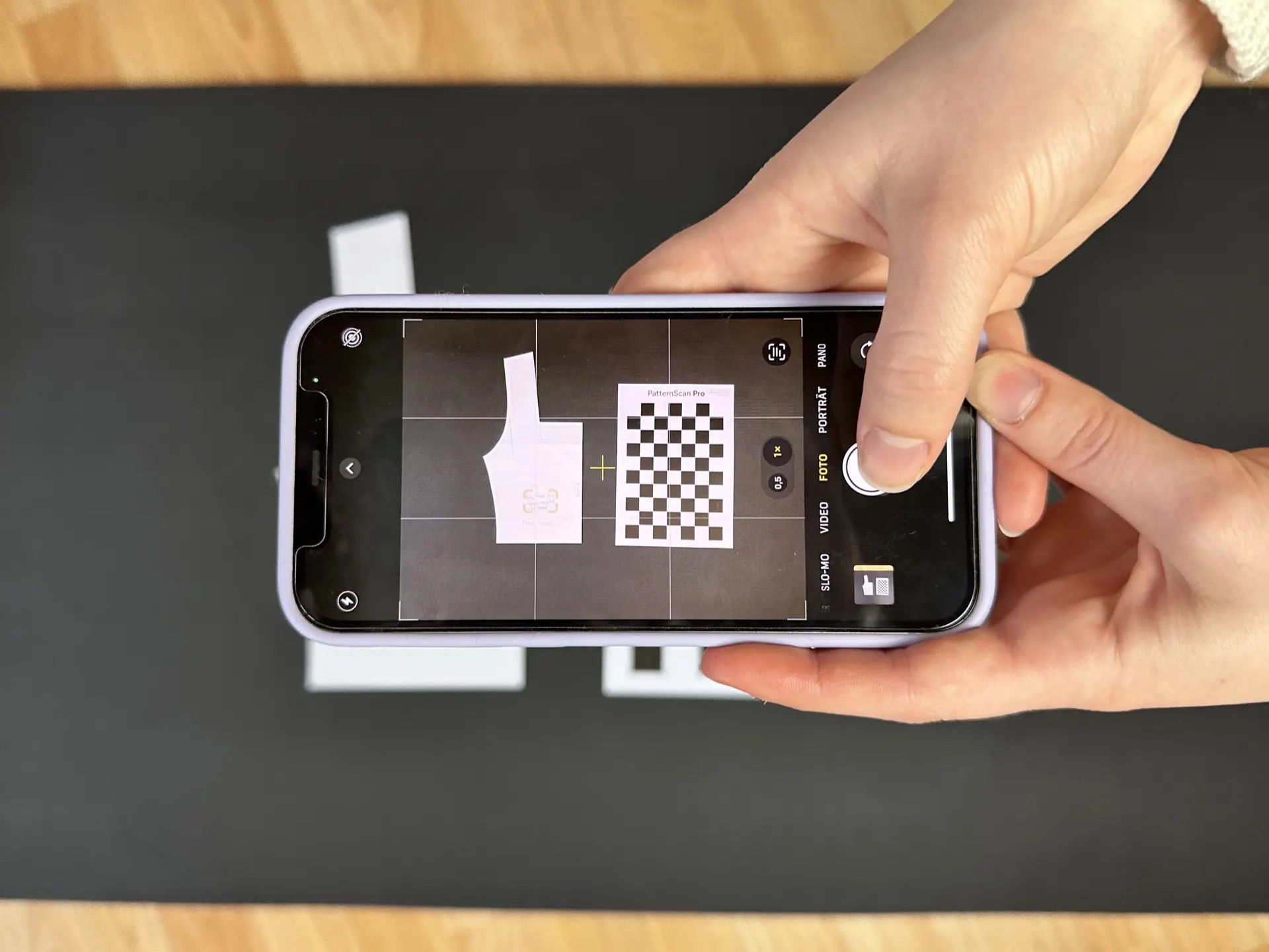 Schnittmuster digitalisieren mit PatternScan Pro ganz einfach mit dem Smartphone